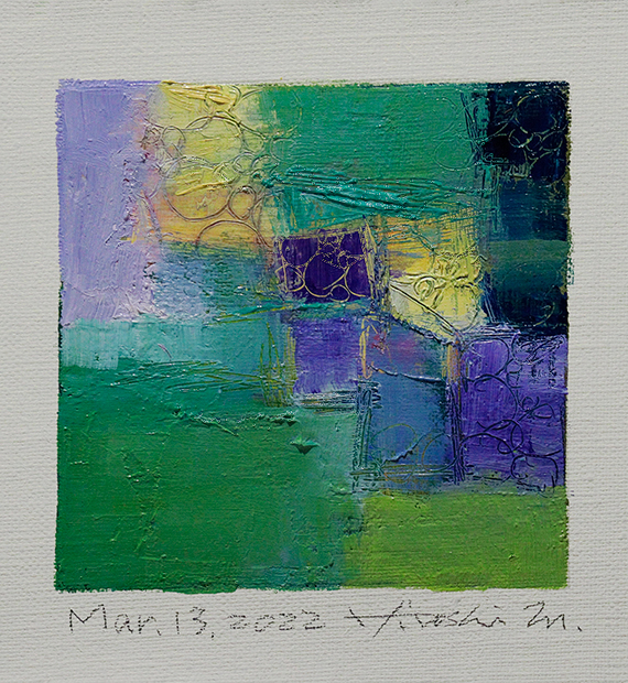 hiroshi matsumoto 9x9 paintings