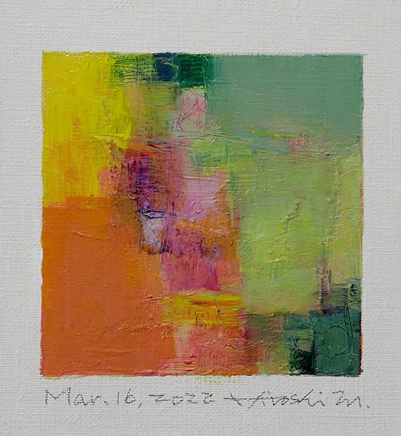 hiroshi matsumoto 9x9 paintings