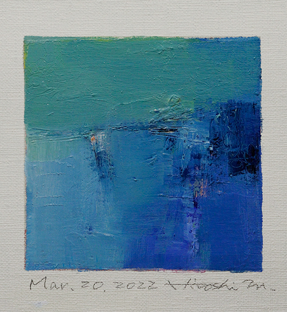 hiroshi matsumoto 9x9 paintings