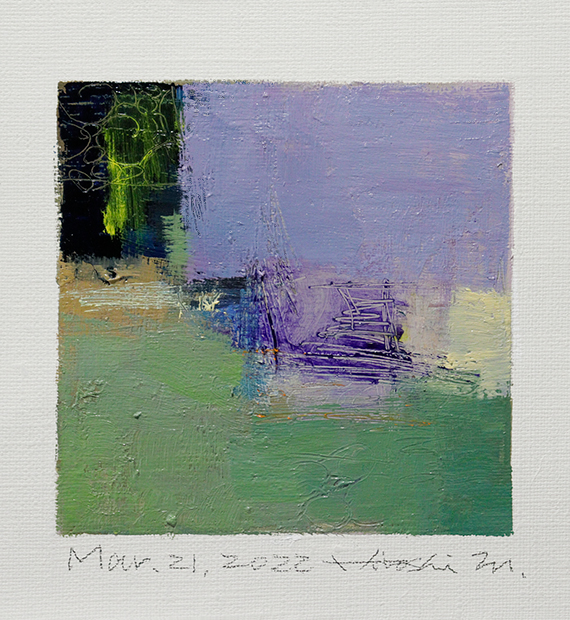 hiroshi matsumoto 9x9 paintings