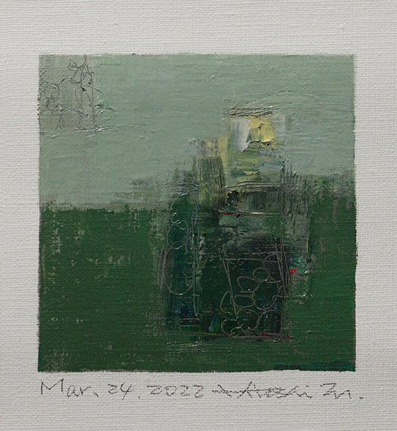 hiroshi matsumoto 9x9 paintings