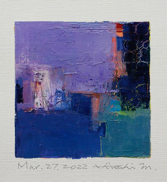 hiroshi matsumoto 9x9 paintings