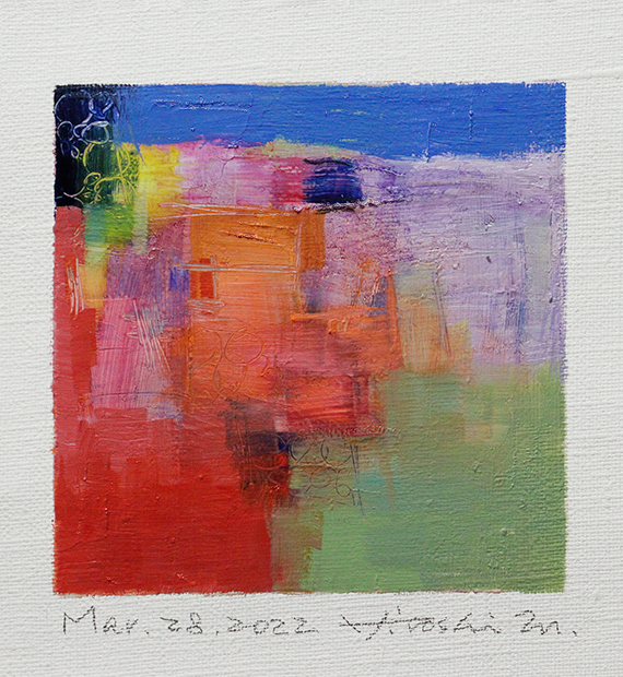 hiroshi matsumoto 9x9 paintings