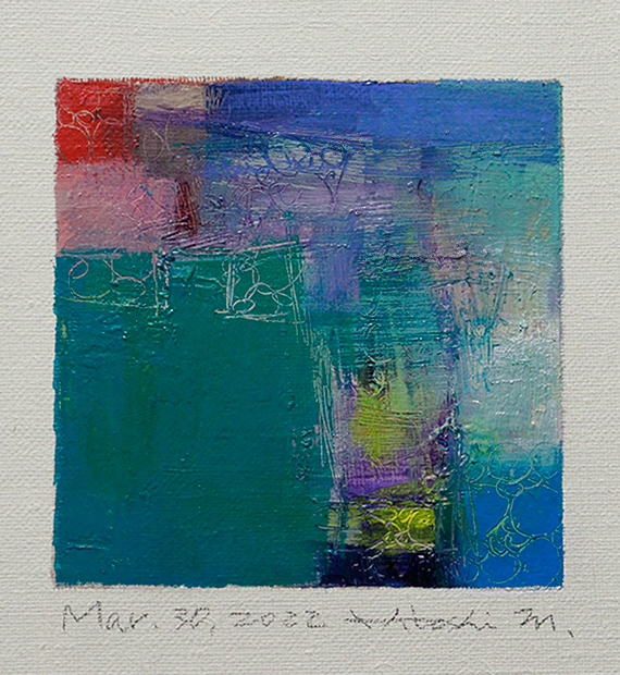 hiroshi matsumoto 9x9 paintings