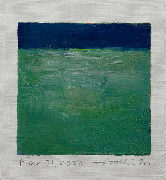 hiroshi matsumoto 9x9 paintings
