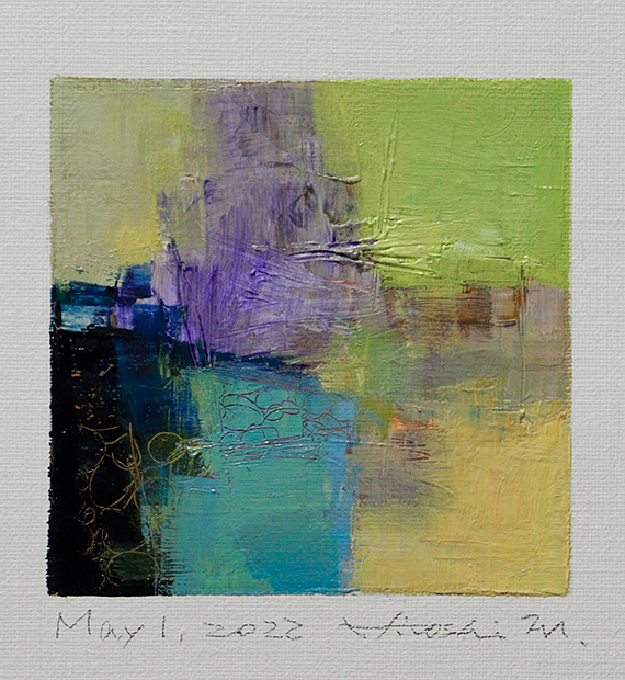 hiroshi matsumoto 9x9 paintings
