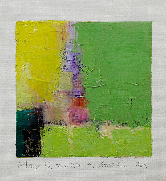 hiroshi matsumoto 9x9 paintings