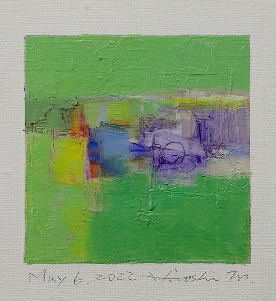 hiroshi matsumoto 9x9 paintings