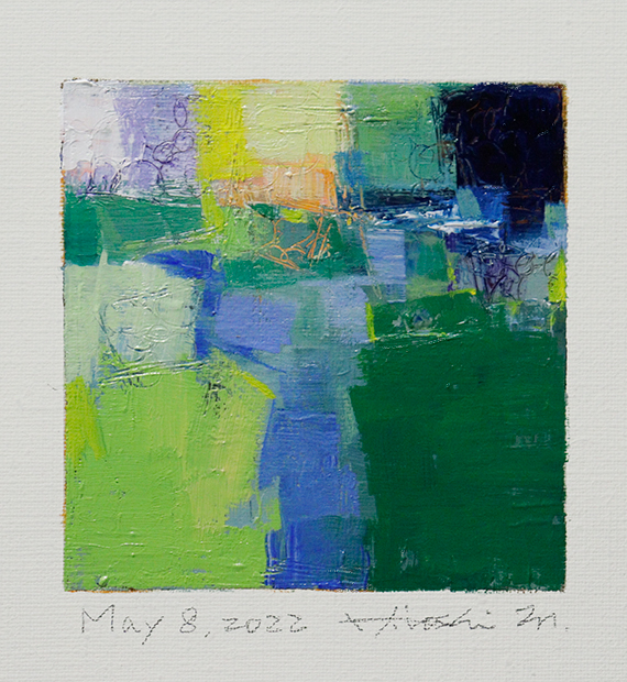 hiroshi matsumoto 9x9 paintings