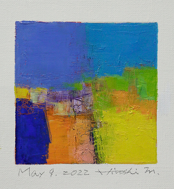 hiroshi matsumoto 9x9 paintings