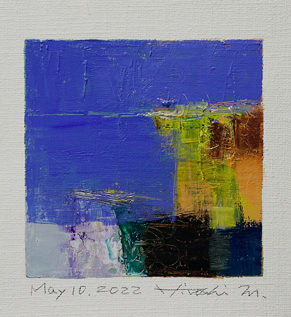 hiroshi matsumoto 9x9 paintings