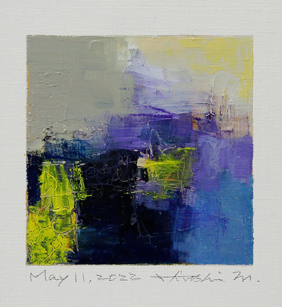 hiroshi matsumoto 9x9 paintings