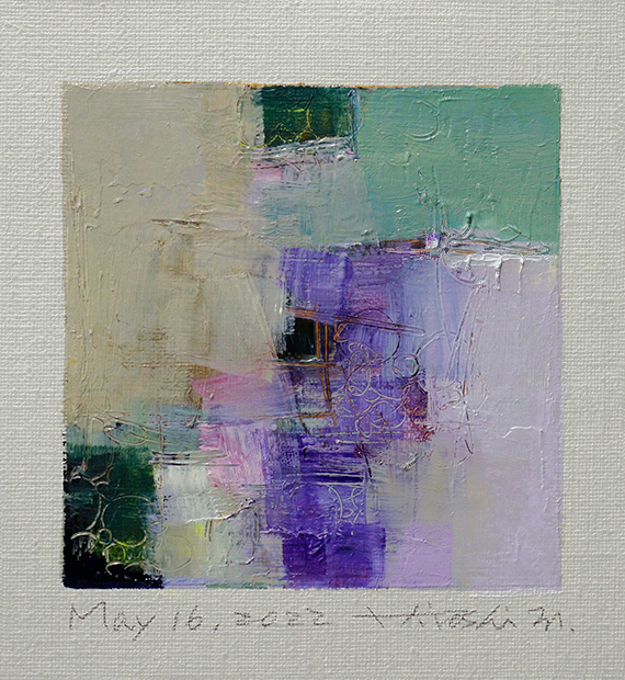 hiroshi matsumoto 9x9 paintings