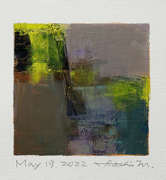 hiroshi matsumoto 9x9 paintings