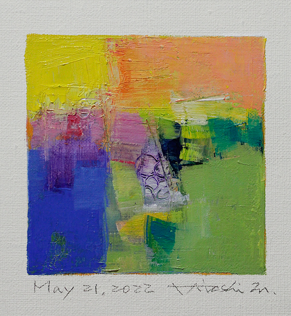 hiroshi matsumoto 9x9 paintings