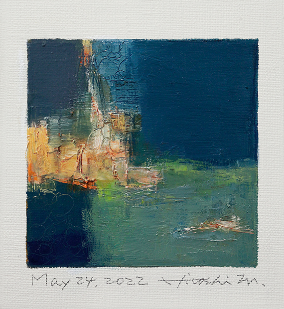 hiroshi matsumoto 9x9 paintings