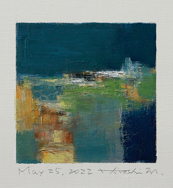 hiroshi matsumoto 9x9 paintings