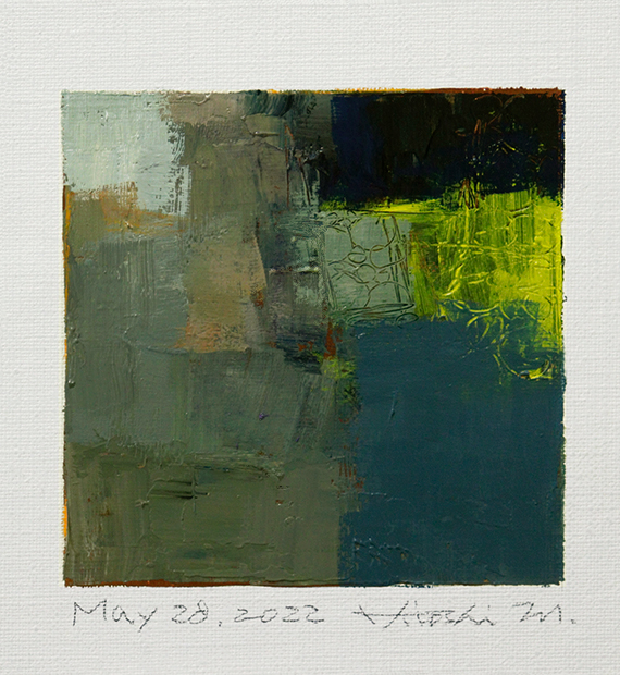 hiroshi matsumoto 9x9 paintings