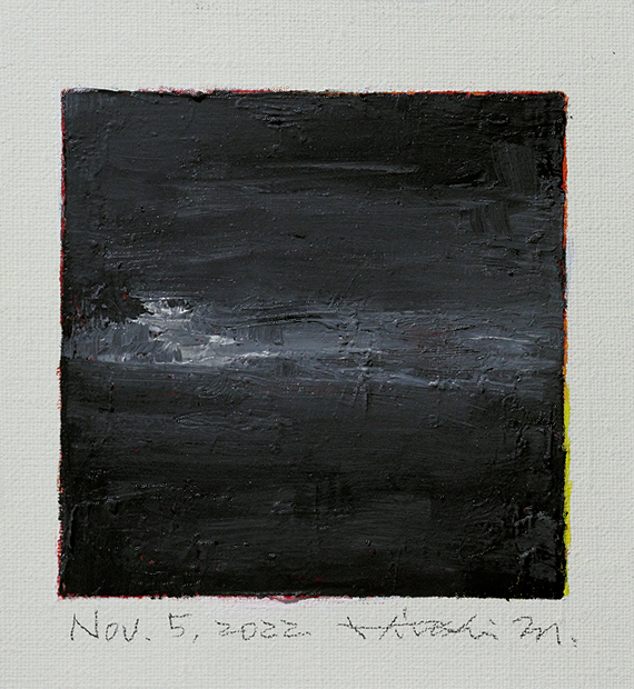 hiroshi matsumoto 9x9 paintings