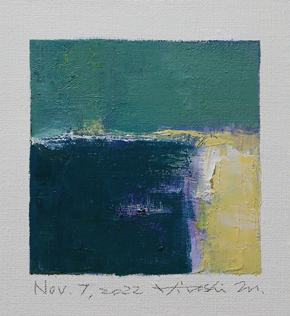hiroshi matsumoto 9x9 paintings