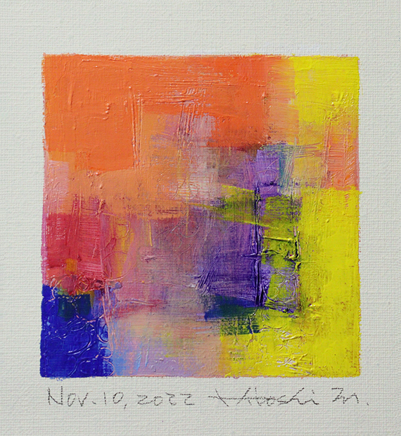 hiroshi matsumoto 9x9 paintings