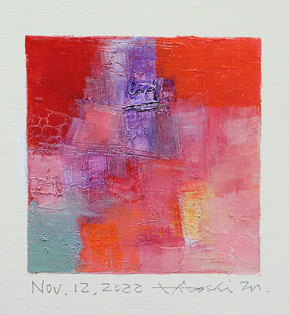 hiroshi matsumoto 9x9 paintings