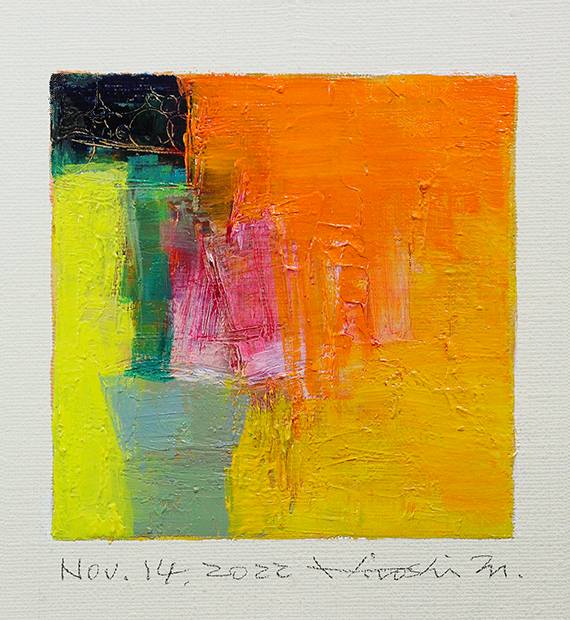 hiroshi matsumoto 9x9 paintings