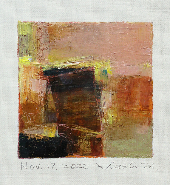 hiroshi matsumoto 9x9 paintings