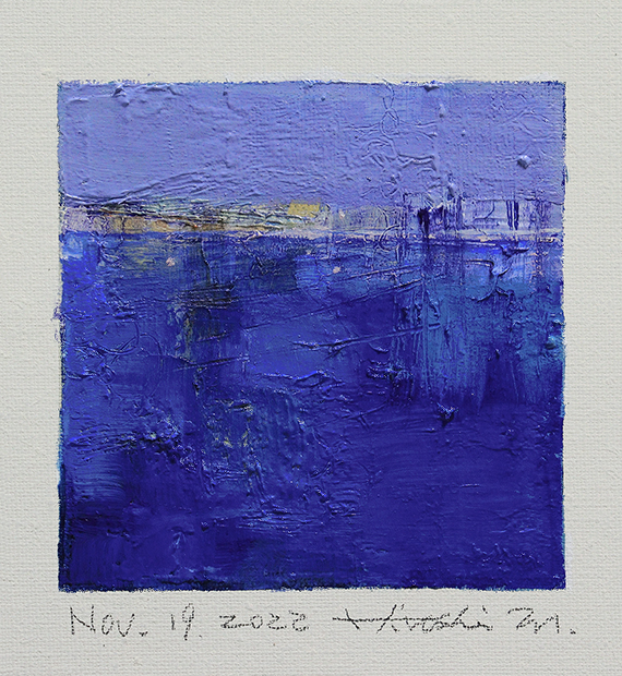 hiroshi matsumoto 9x9 paintings