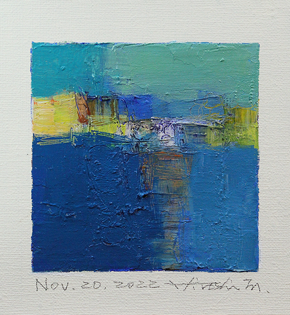 hiroshi matsumoto 9x9 paintings