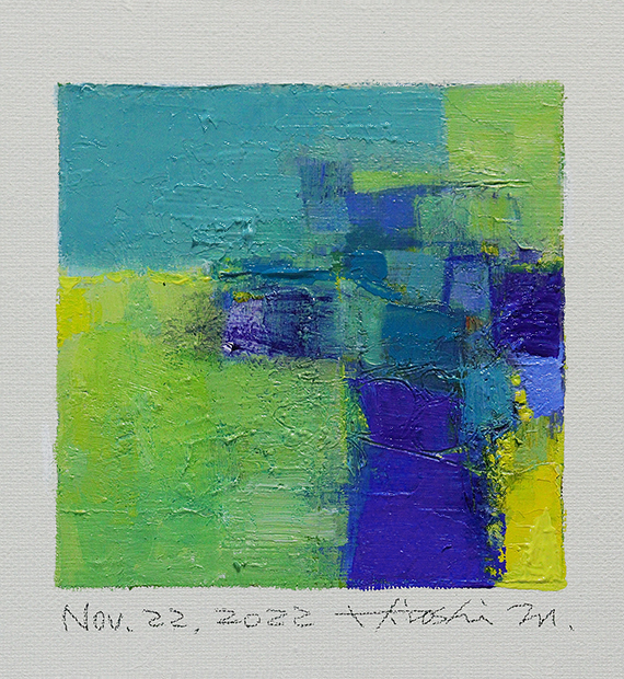 hiroshi matsumoto 9x9 paintings