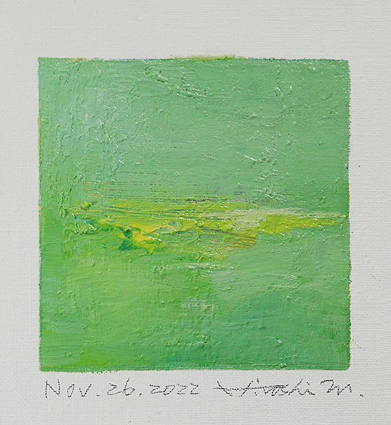 hiroshi matsumoto 9x9 paintings