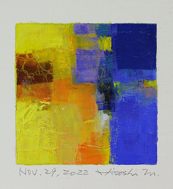 hiroshi matsumoto 9x9 paintings