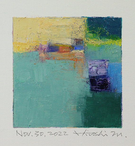 hiroshi matsumoto 9x9 paintings