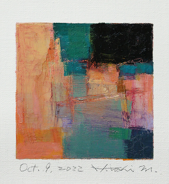 hiroshi matsumoto 9x9 paintings