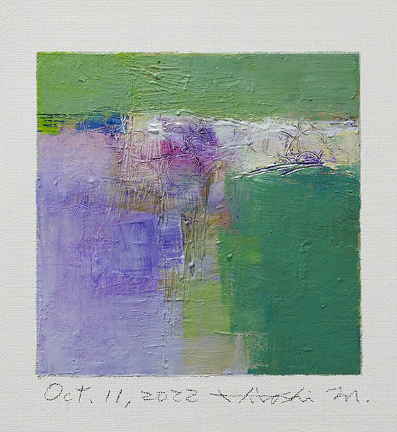 hiroshi matsumoto 9x9 paintings