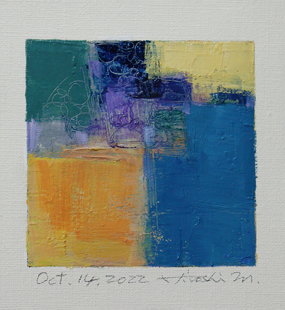 hiroshi matsumoto 9x9 paintings