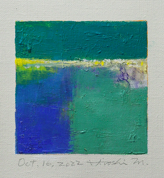 hiroshi matsumoto 9x9 paintings