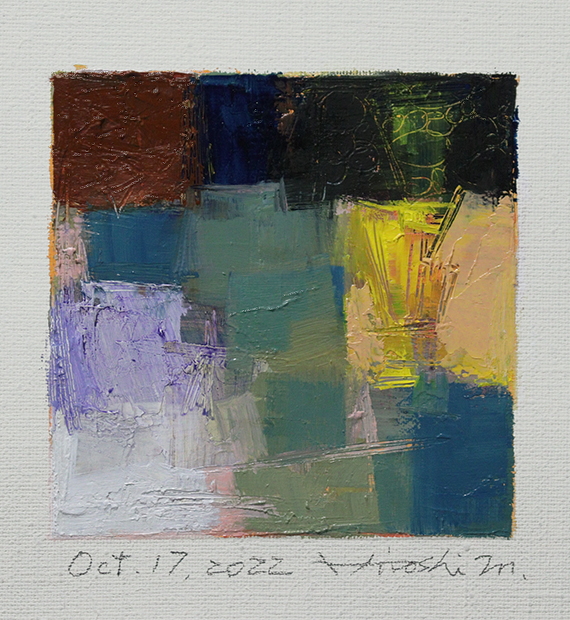 hiroshi matsumoto 9x9 paintings