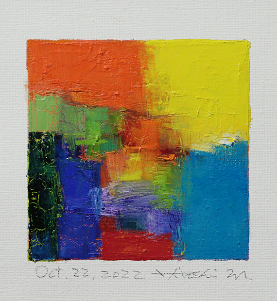 hiroshi matsumoto 9x9 paintings