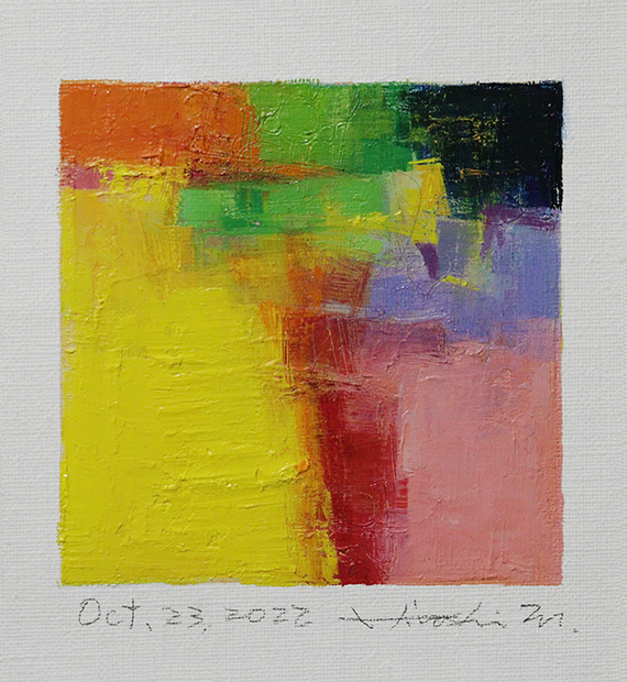 hiroshi matsumoto 9x9 paintings