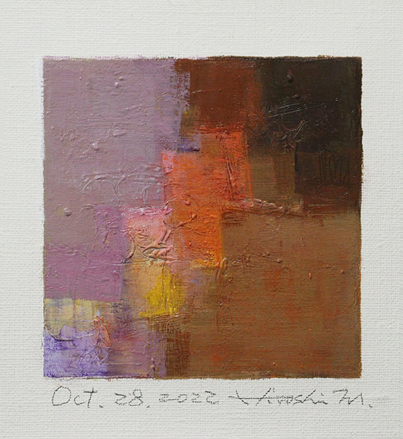 hiroshi matsumoto 9x9 paintings