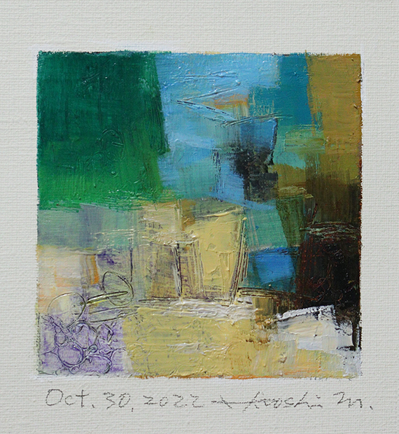 hiroshi matsumoto 9x9 paintings