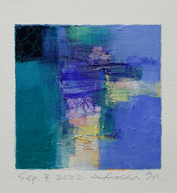 hiroshi matsumoto 9x9 paintings