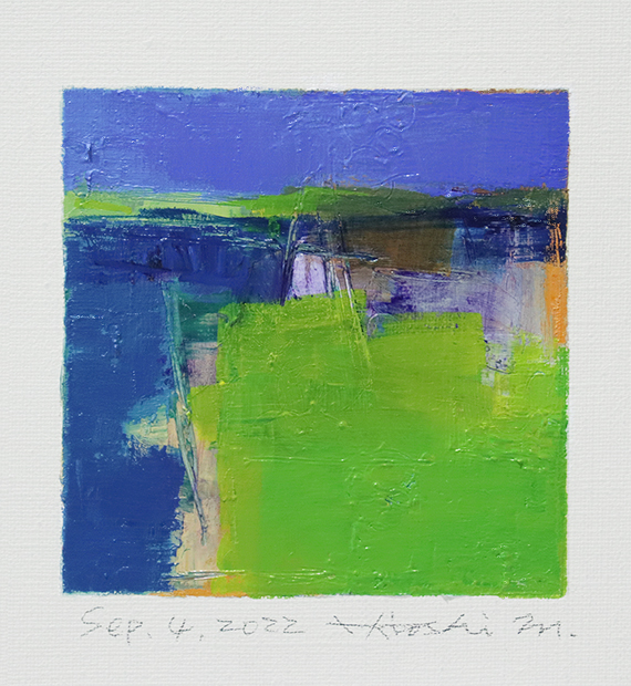 hiroshi matsumoto 9x9 paintings