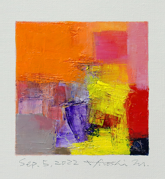 hiroshi matsumoto 9x9 paintings