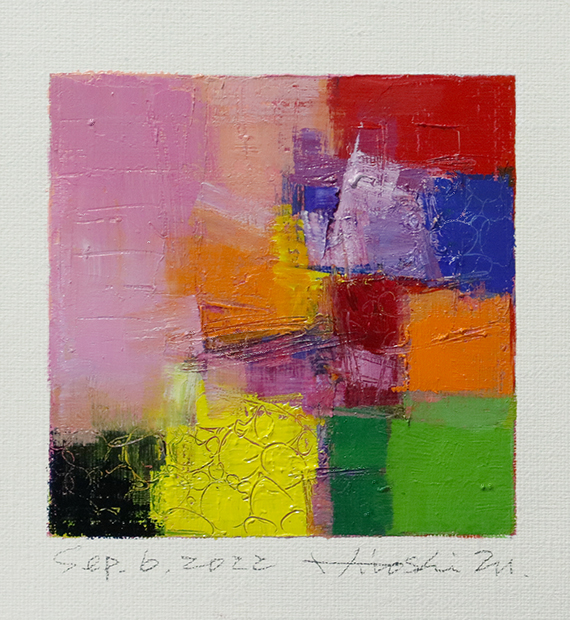 hiroshi matsumoto 9x9 paintings