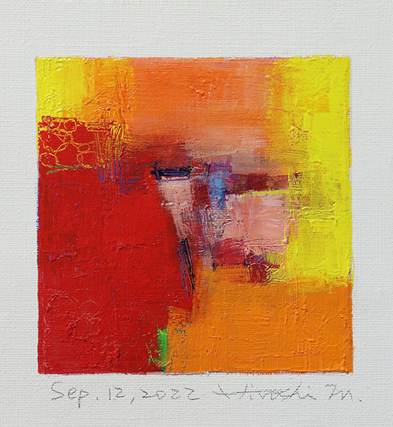 hiroshi matsumoto 9x9 paintings