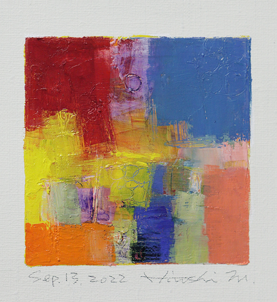 hiroshi matsumoto 9x9 paintings
