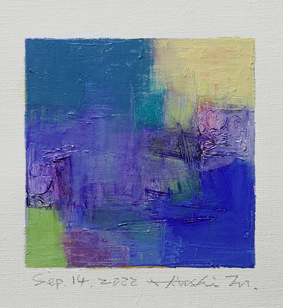hiroshi matsumoto 9x9 paintings